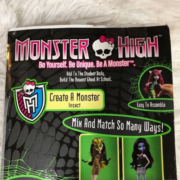 NWOT Monster High Create-A-Monster INSECT Add-on Pack - Picture 6 of 7
